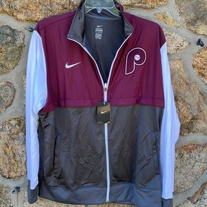 NWT Nike Vintage Inspired Philadelphia Phillies Windbreaker XXL